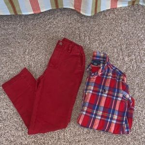 Boys Size 7 Polo Outfit